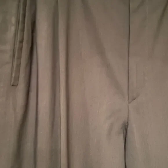 Zanella Slacks Size 38 Made in Italy Grey